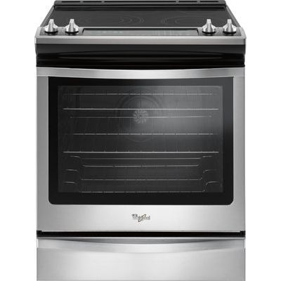 Whirlpool WEE745H0FS 6.4 Cu. Ft. Self-Cleaning Electric Convection Range