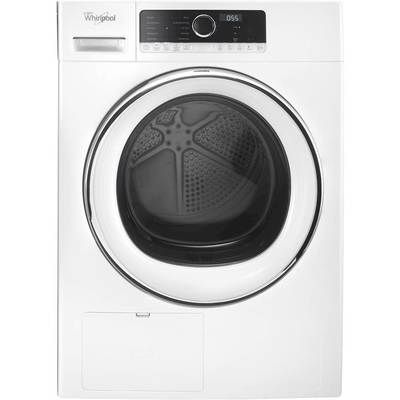 Whirlpool WHD5090GW 4.3 Cu. Ft. Stackable Electric Dryer with Steam and Wrinkle Shield