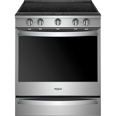 Whirlpool WEE750H0HZ 6.4 Cu. Ft. Self-Cleaning Slide-In Electric Convection Range