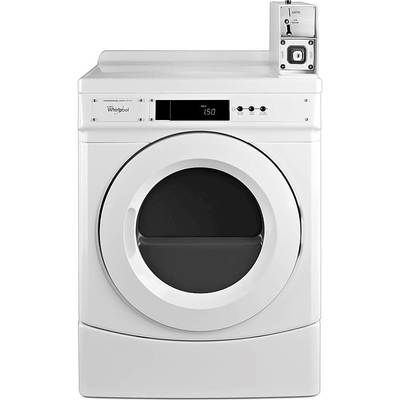 Whirlpool CED9150GW 6.7 Cu. Ft. Electric Dryer with Porcelain-Enamel Top