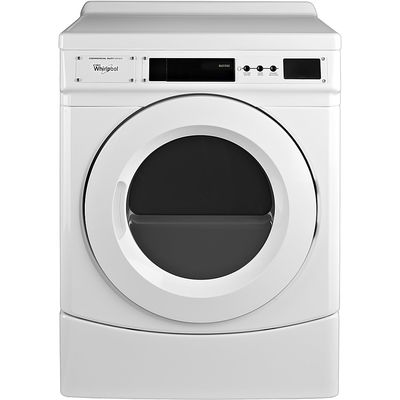 Whirlpool CED9160GW 6.7 Cu. Ft. 3-Cycle Commercial Electric Dryer