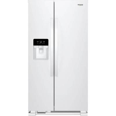 Whirlpool WRS321SDHW 21.4 Cu. Ft. Side-by-Side Refrigerator