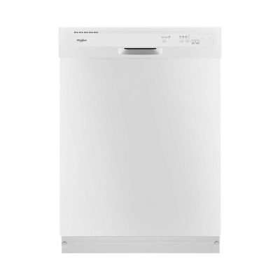 Whirlpool WDF330PAHW 24" Front Control Built-In Dishwasher