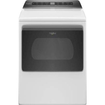 Whirlpool WED6120HW 7.4 Cu. Ft. Smart Electric Dryer with AccuDry Sensor Drying Technology