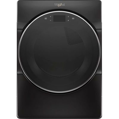 Whirlpool WED9620HBK 7.4 Cu. Ft. Stackable Smart Electric Dryer with Steam and Wrinkle Shield Plus Option