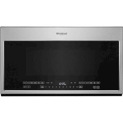 Whirlpool WMH54521JZ 2.1 Cu. Ft. Over-the-Range Microwave with Sensor and Steam Cooking