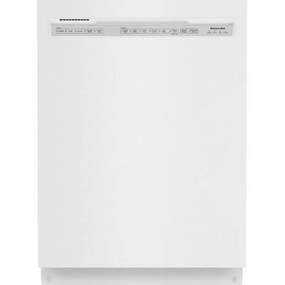 KitchenAid KDFE204KWH 24" Front Control Built-In Dishwasher