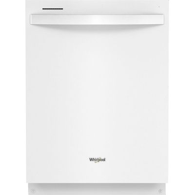Whirlpool WDT740SALW 24" Top Control Built-In Dishwasher