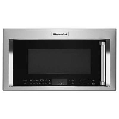 KitchenAid KMHC319KPS 1.9 Cu. Ft. Convection Over-the-Range Microwave with Sensor Cooking and Simmer Cook Cycle with Steamer Container