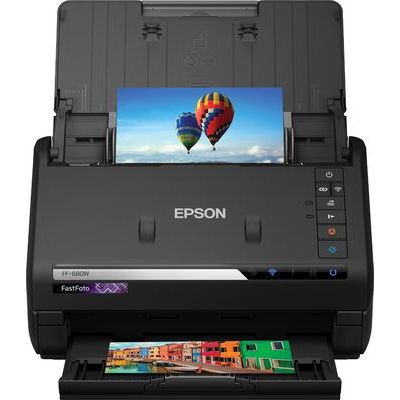 Epson FastFoto FF-680W Wireless High-Speed Photo Scanning System