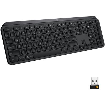 Logitech MX Keys Advanced Full-size Wireless Scissor Keyboard
