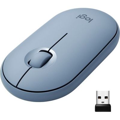 Logitech Pebble M350 Wireless Optical Ambidextrous Mouse