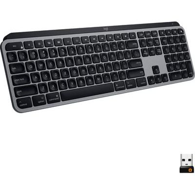 Logitech MX Keys Full-size Wireless Bluetooth Membrane Keyboard