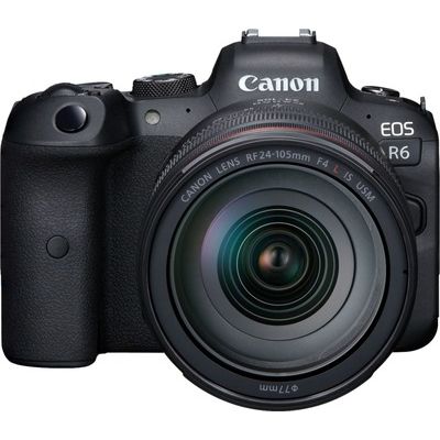 Canon EOS R6 Mirrorless Camera with RF 24-105mm f/4L IS USM Lens