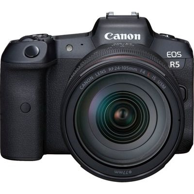 Canon EOS R5 Mirrorless Camera with RF 24-105mm f/4L IS USM Lens