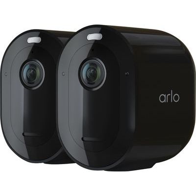 Arlo Pro 4 Spotlight 2 Camera Pack - Indoor/Outdoor, Wireless, 2K Security System