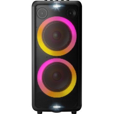 Philips TAX5206/37 Portable Bluetooth Party Speaker with Dual Woofers