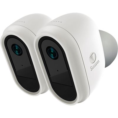 Swann SWIFI-CAMWPK2-GL Indoor/Outdoor 1080p Wi-Fi Wire-Free Surveillance Camera (2-Pack)