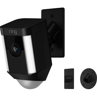 Ring 8SH5P7-BEN0 Spotlight Indoor/Outdoor 1080p Wi-Fi Wireless Security Camera