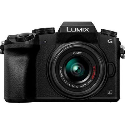 Panasonic DMC-G7KK LUMIX G7 Mirrorless 4K Photo Digital Camera Body with 14-42mm f3.5-5.6 II Lens