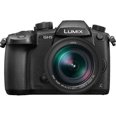 Panasonic LUMIX GH5 Mirrorless 4K Photo Digital Camera Body with LEICA DG 12-60mm F2.8-4.0 Lens