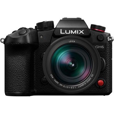 Panasonic LUMIX GH6 Mirrorless Camera with 12-60mm F/2.8-4.0 Leica Lens